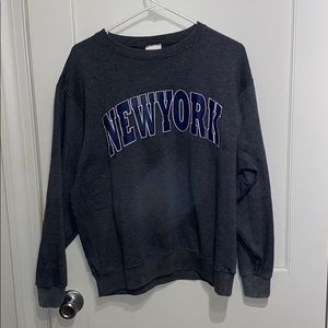 New York crew neck